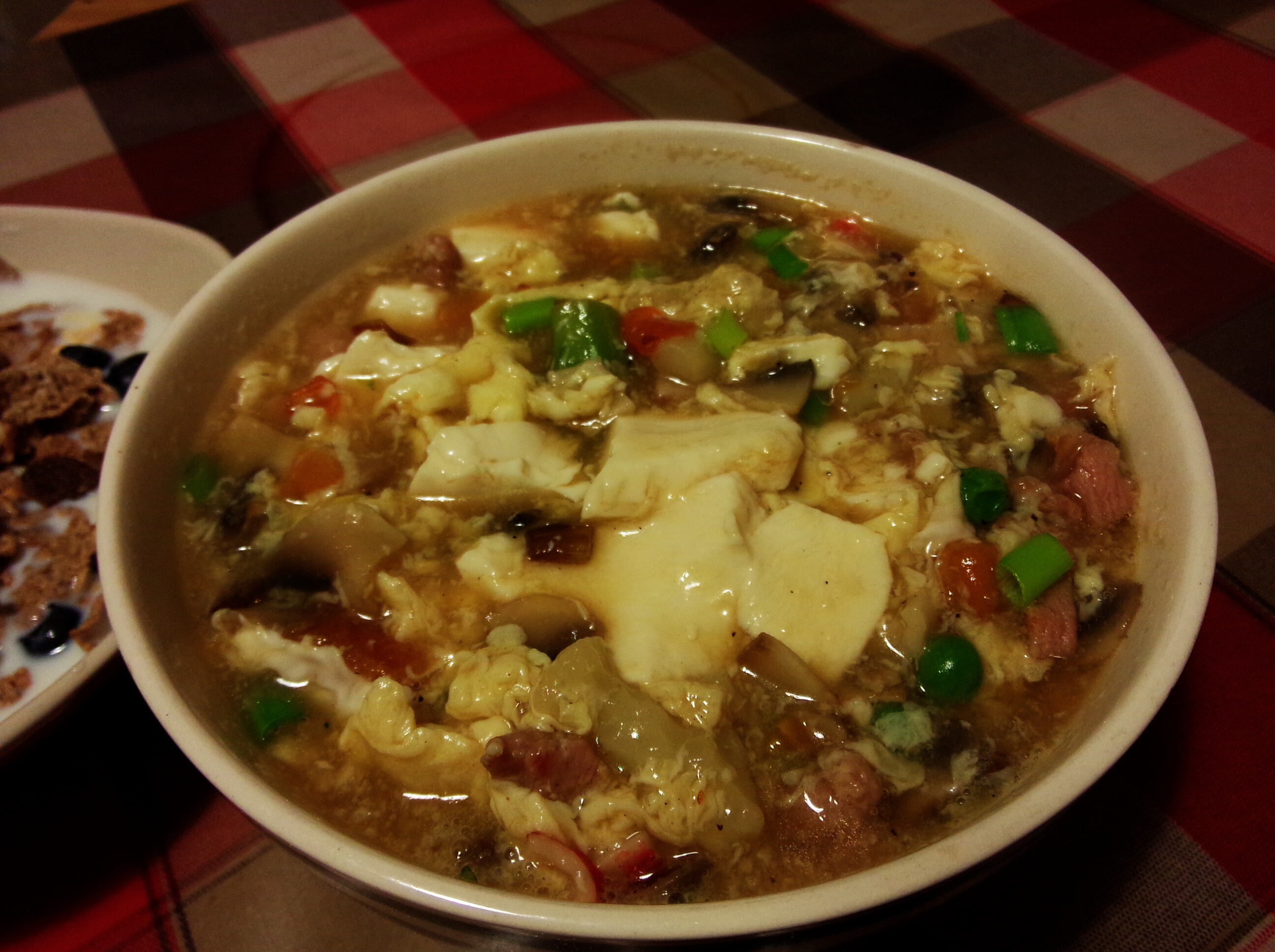 鲜香卤汁豆腐脑