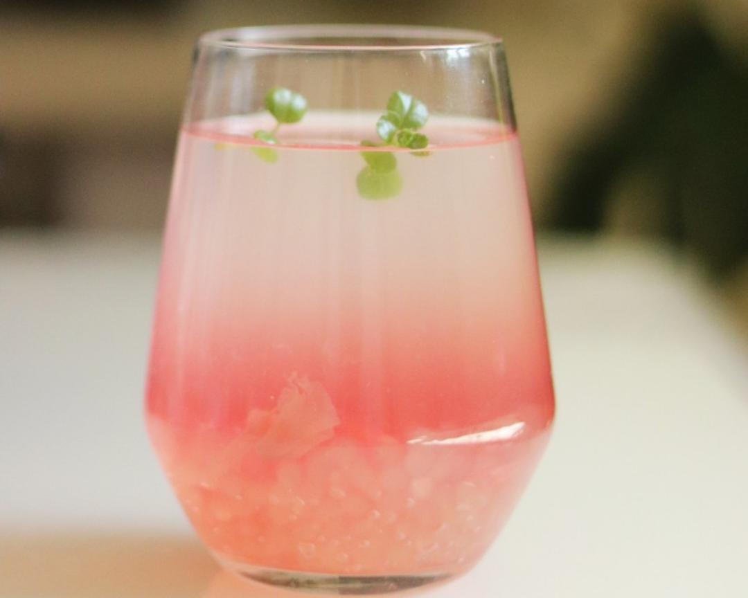 🌹玫瑰西米饮的做法