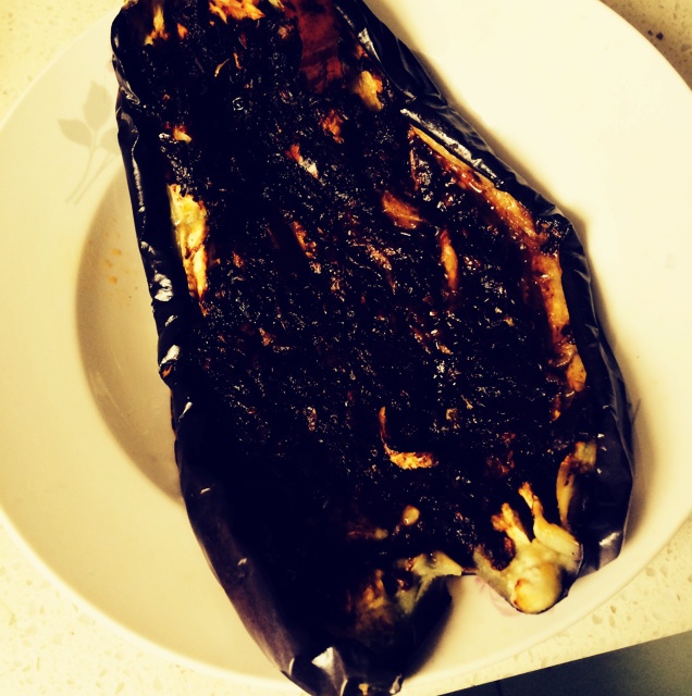 微波炉做出街头烧烤风的茄子