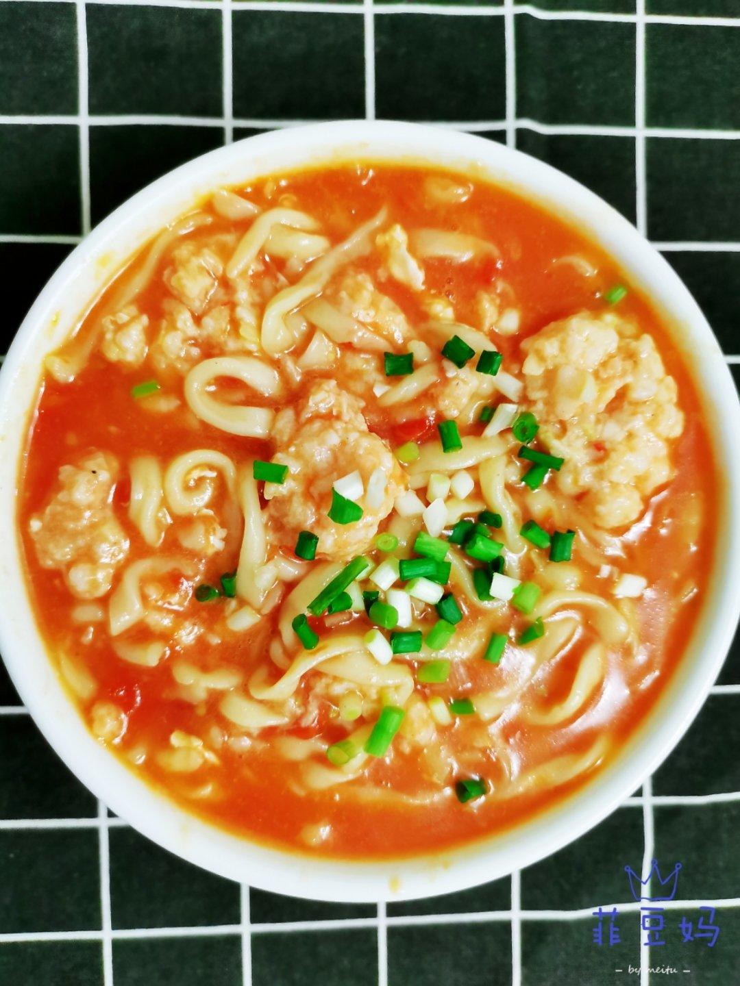 虾丸番茄浓汤（减脂餐）