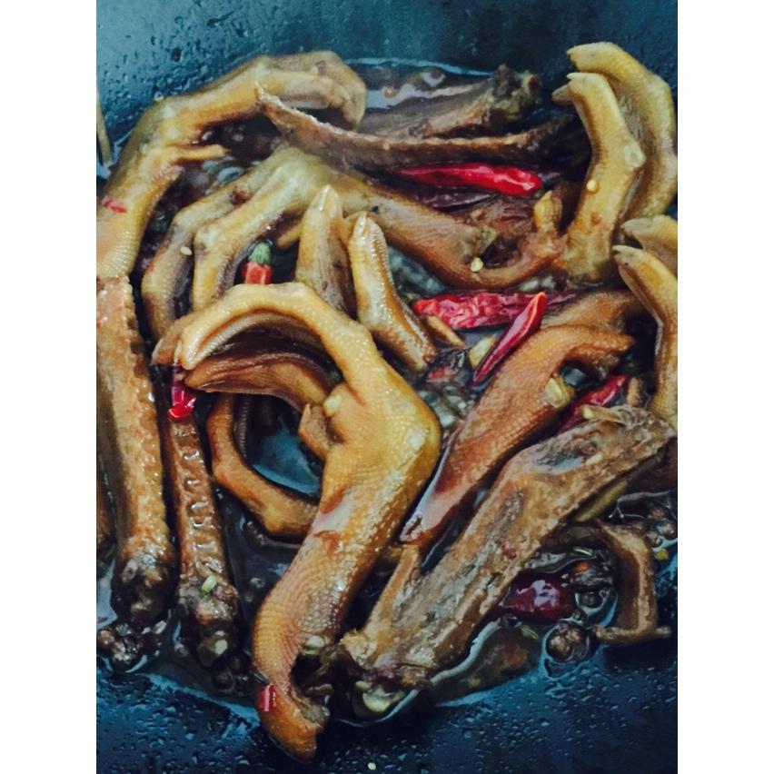 周黑鸭味～～～鸭翅 鸭爪