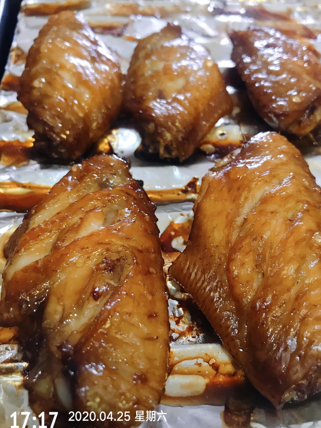 儿童蒜香鸡翅烤箱版