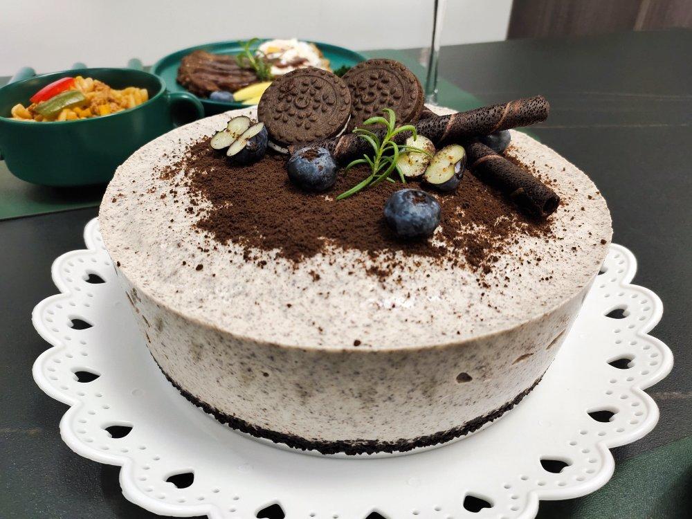 6寸奥利奥酸奶慕斯（不需要烤箱，清新不腻）