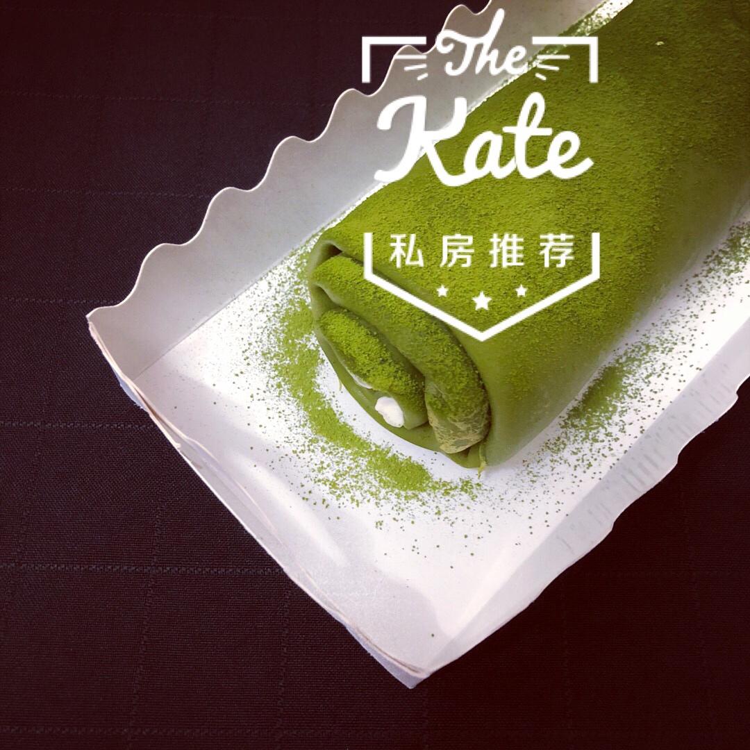 网红食谱│抹茶毛巾卷