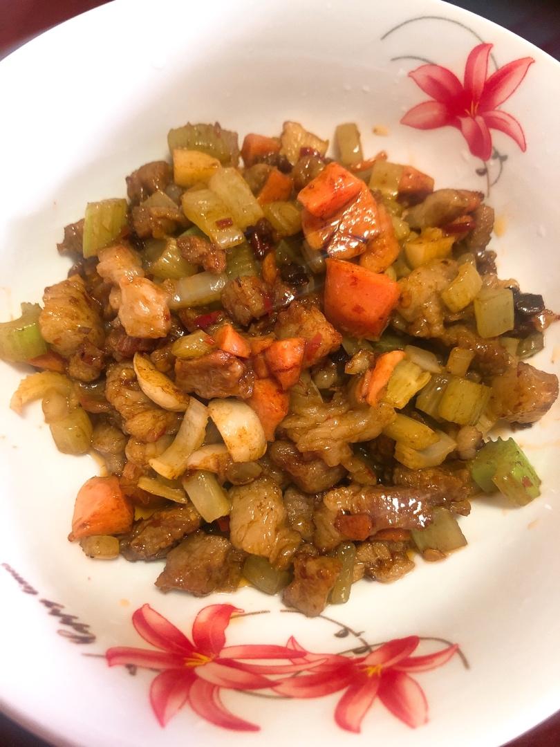 肉末西芹（超下饭）
