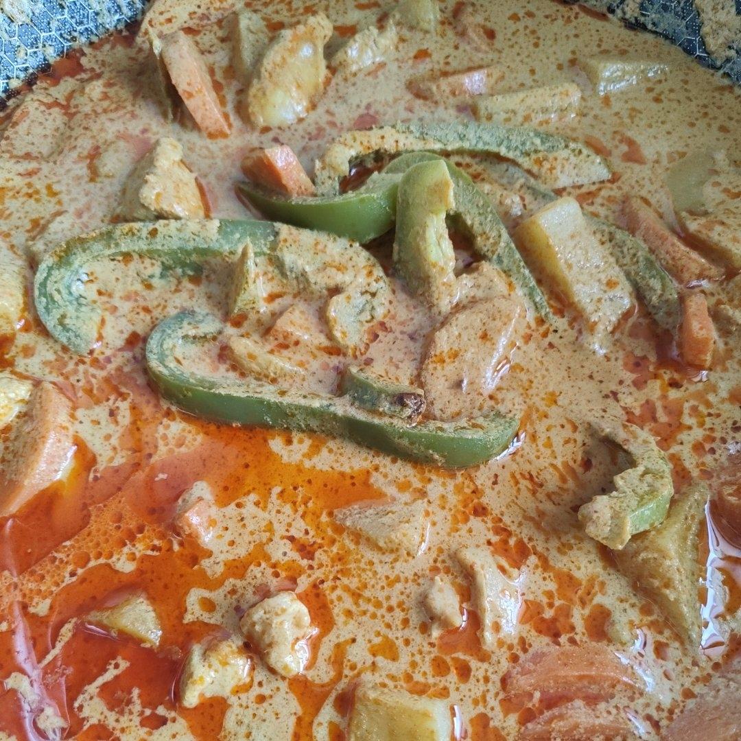 泰国米其林蓝象餐厅版黄咖喱鸡