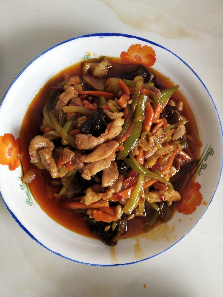 居然超简单的酸甜辣口鱼香肉丝