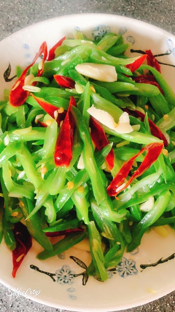 快手家常菜：清炒扁豆