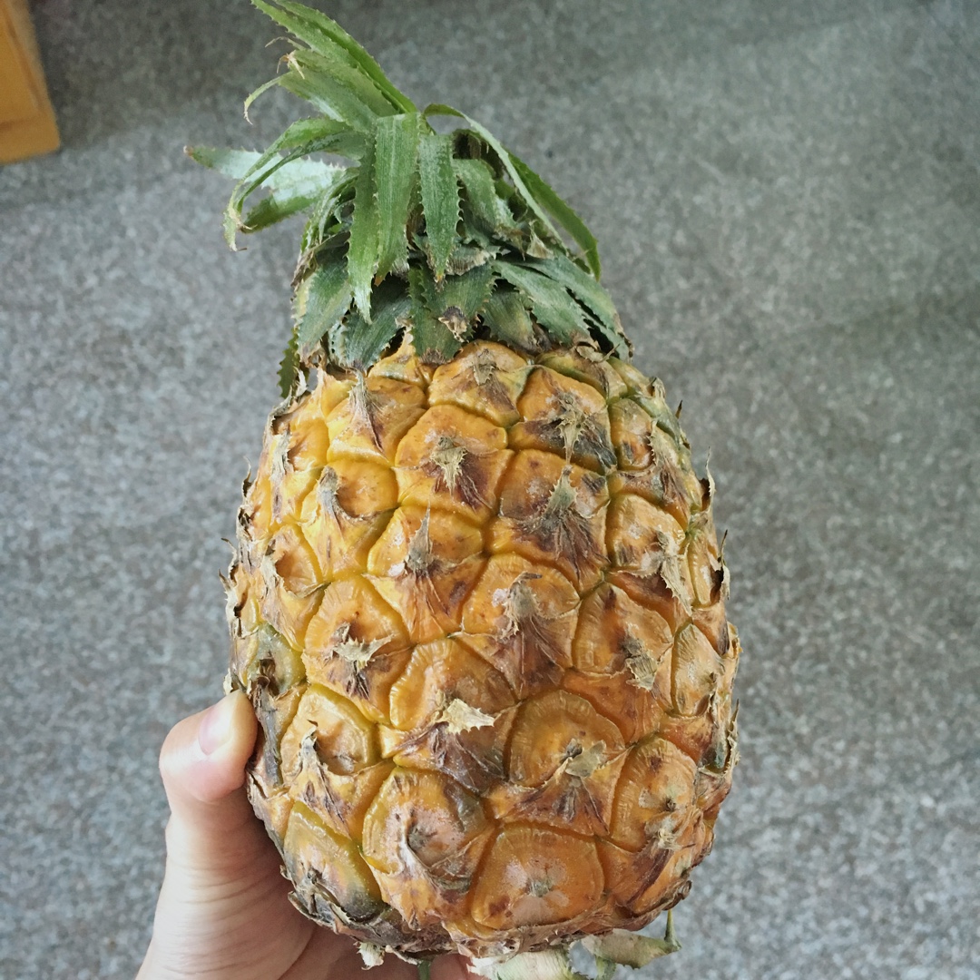 在家切凤梨（菠萝）—阿Q私家小厨