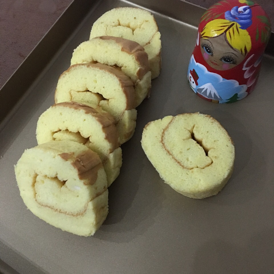 原味蛋糕卷
