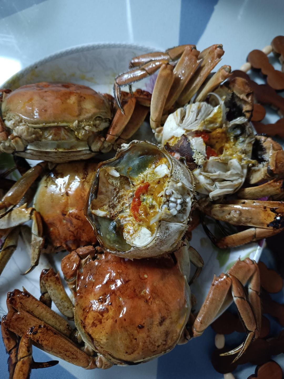 大闸蟹这样做不寒！超香！超好吃！香煎蟹!
