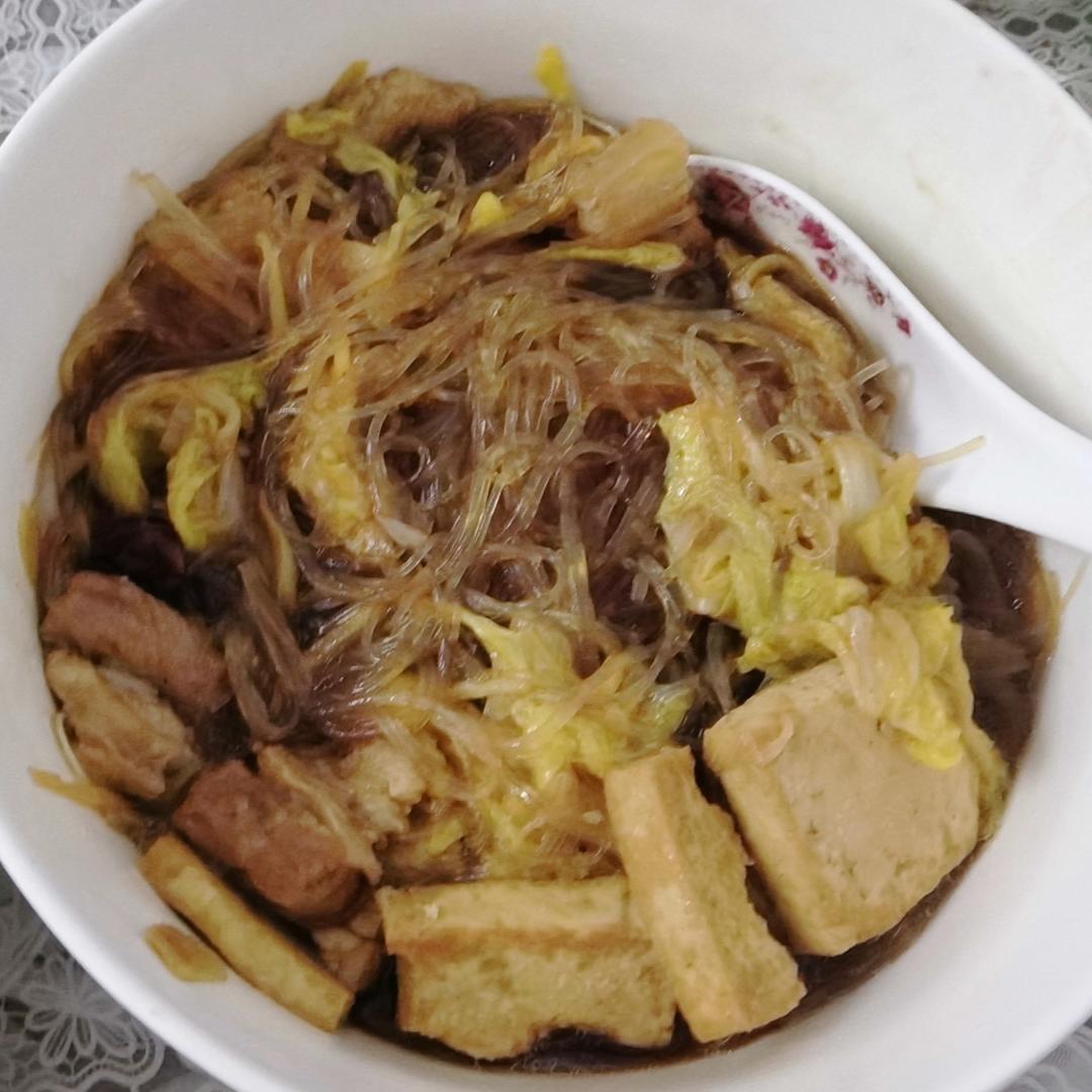 冬季最爱的家常菜！大白菜炖大豆腐或干豆腐