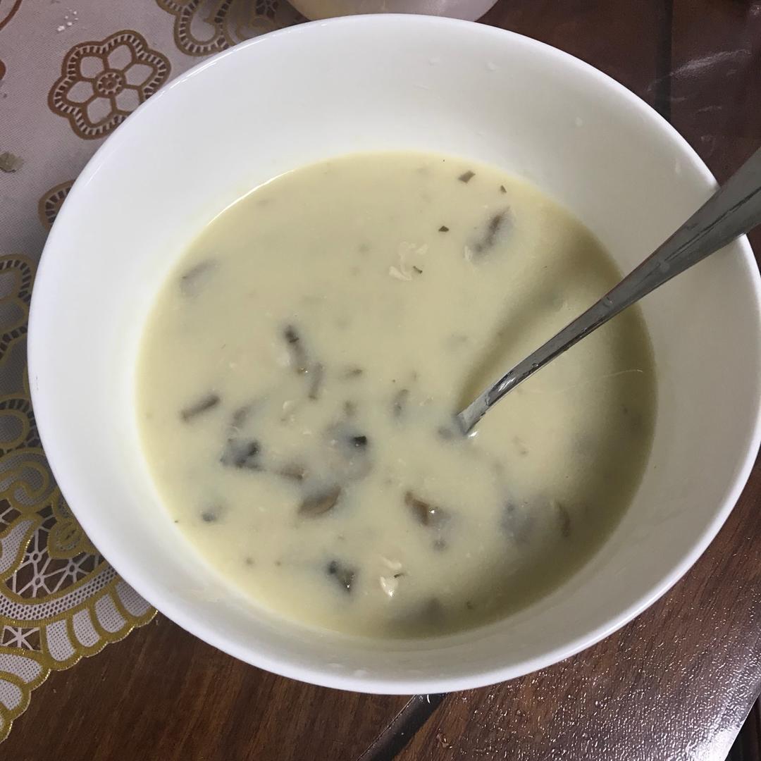奶油蘑菇汤（完美比例版）