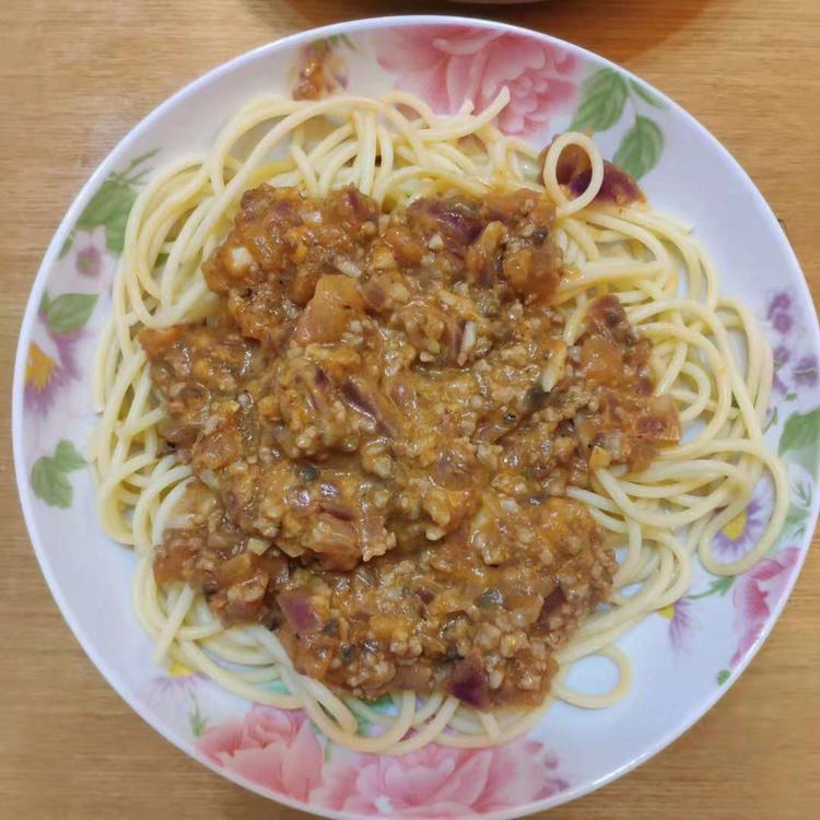 番茄肉酱意大利面