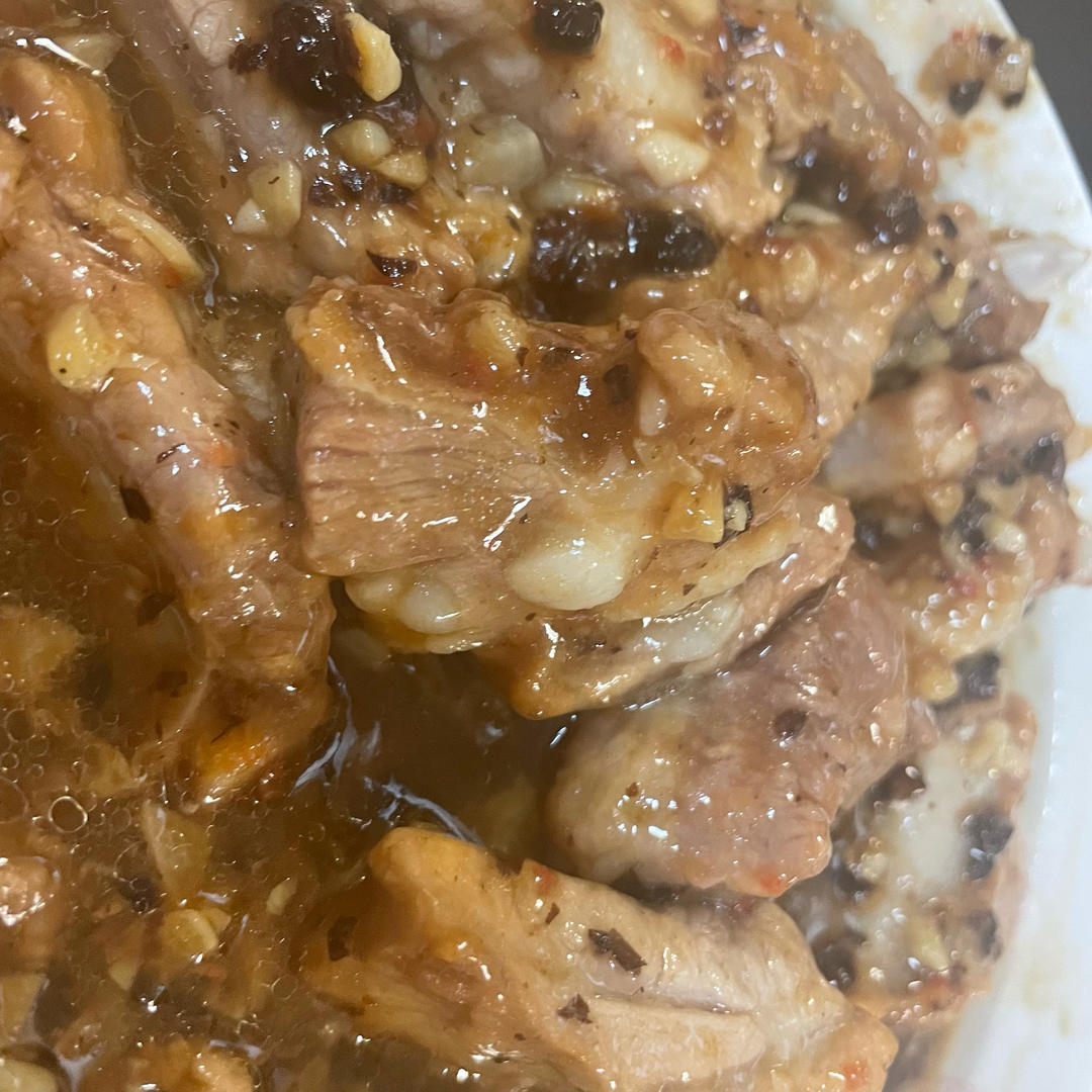 豆豉蒸排骨