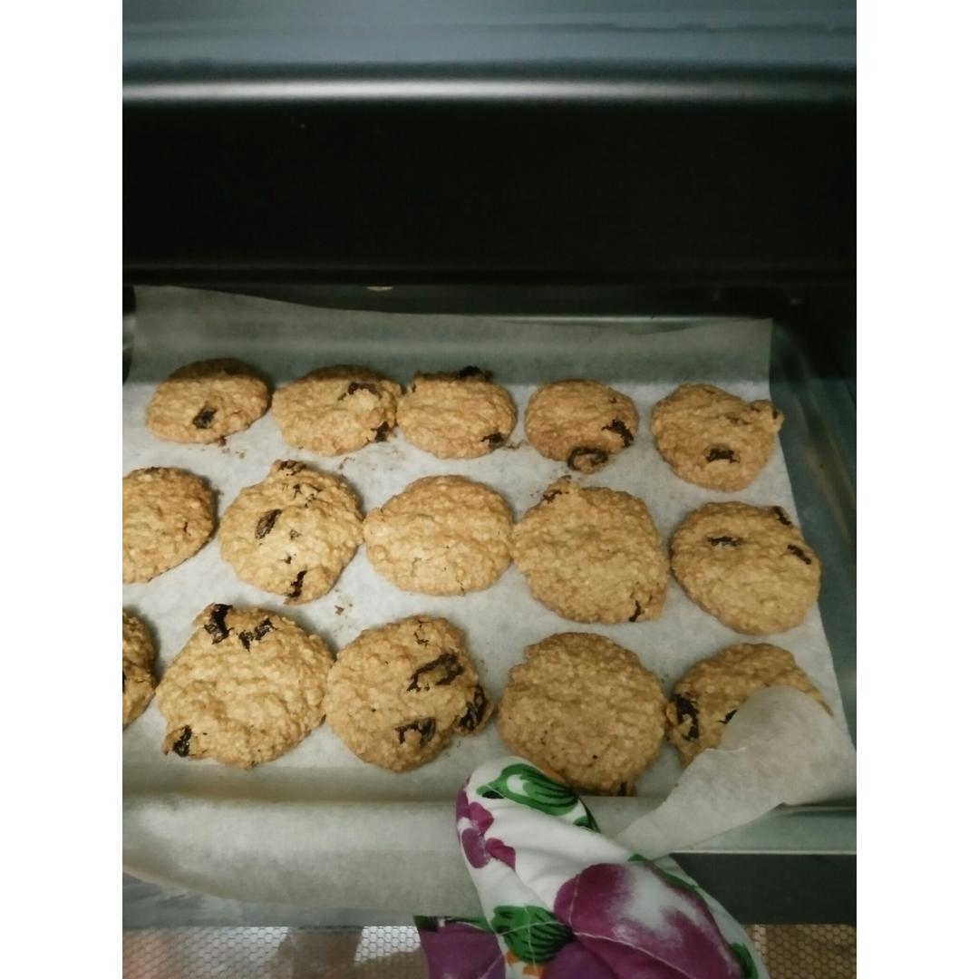 葡萄干麦片曲奇 Oats Cookies