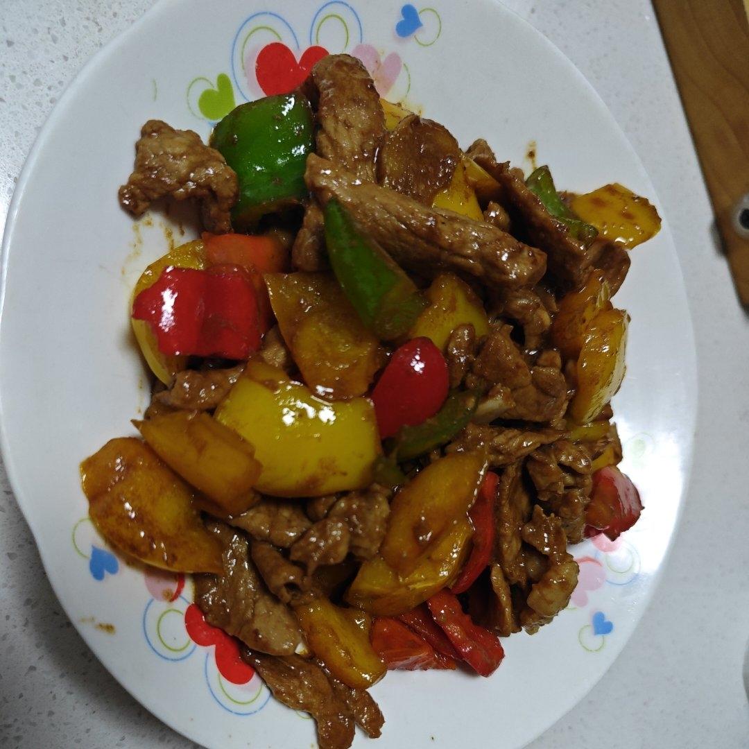下饭神器👉青椒炒肉