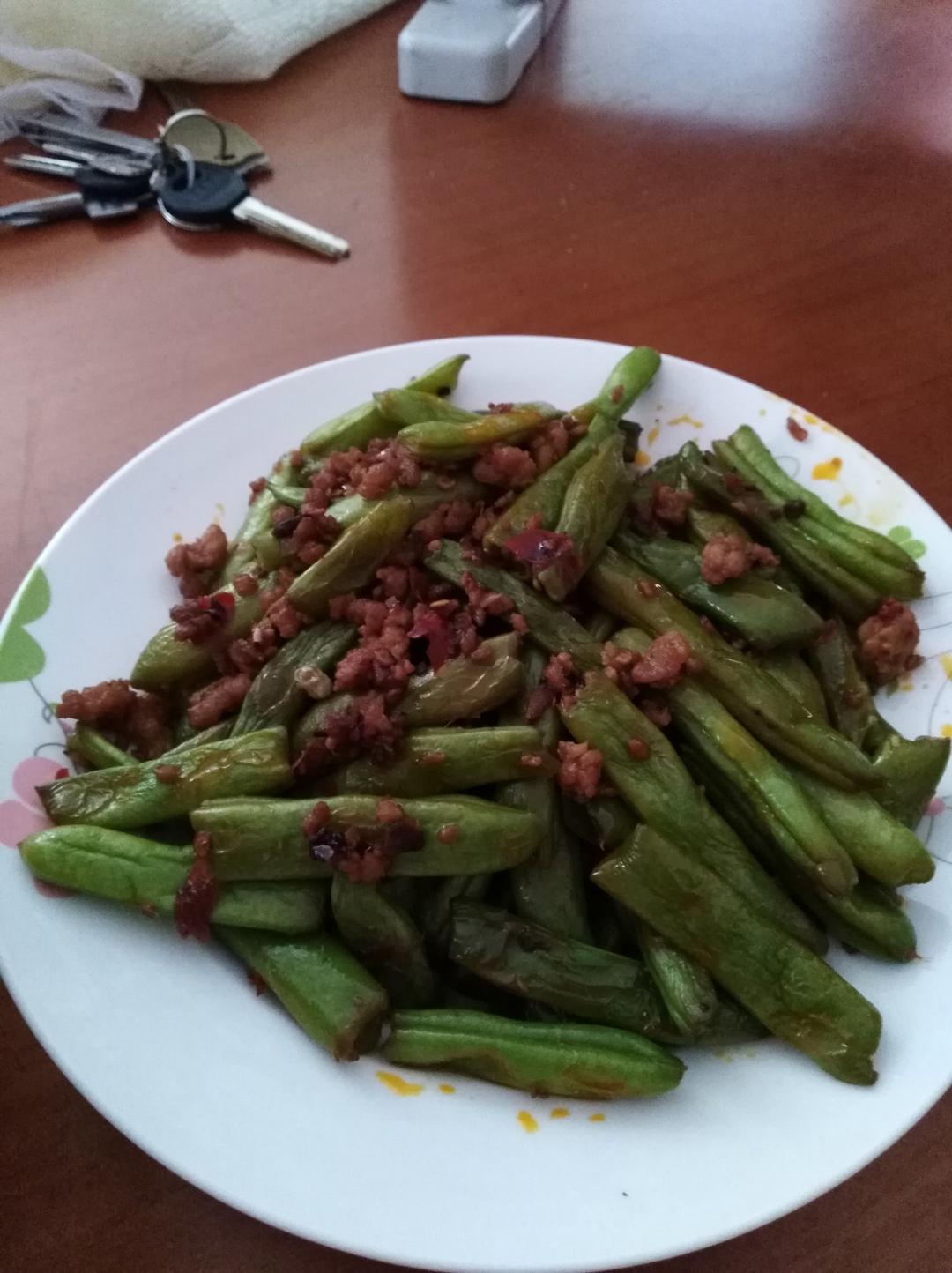 超级下饭的肉末四季豆