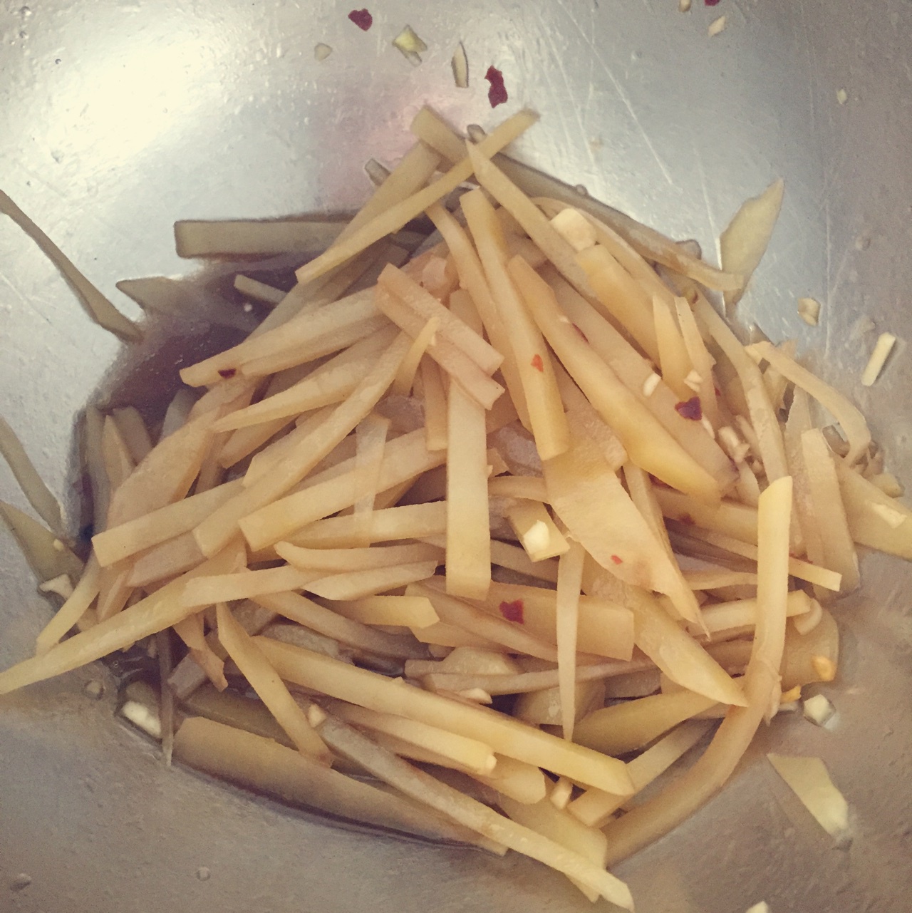 凉拌土豆丝