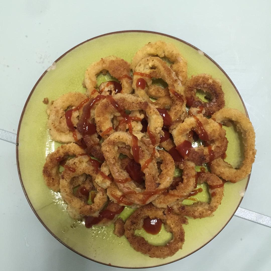 炸鱿鱼圈
