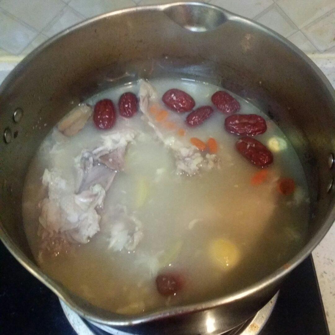 榴莲煲鸡