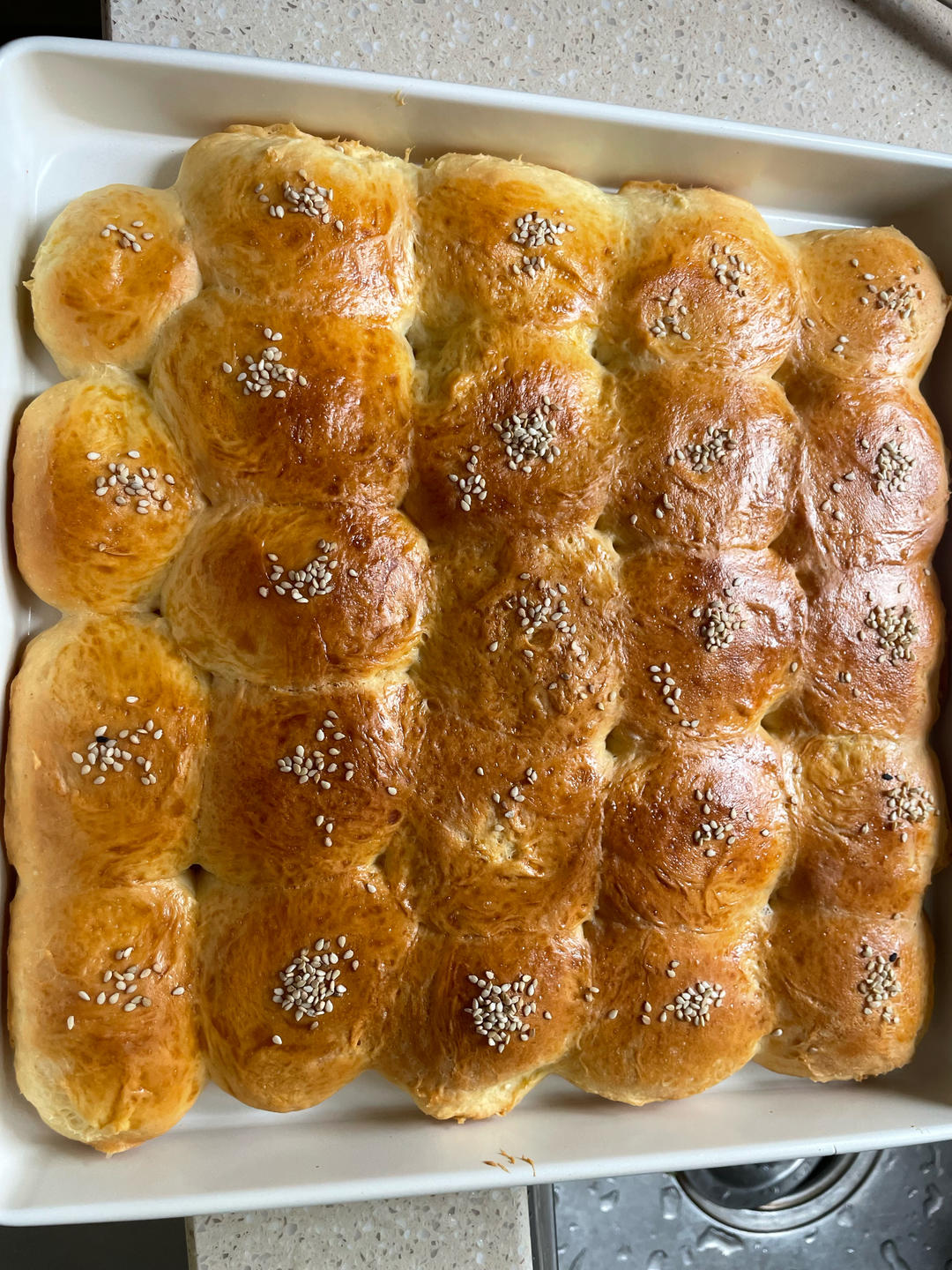 新手一发：奶香小面包