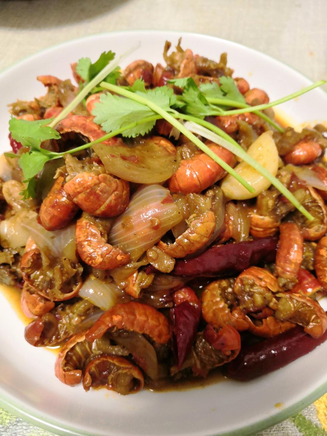 香辣小龙虾（用火锅底料）