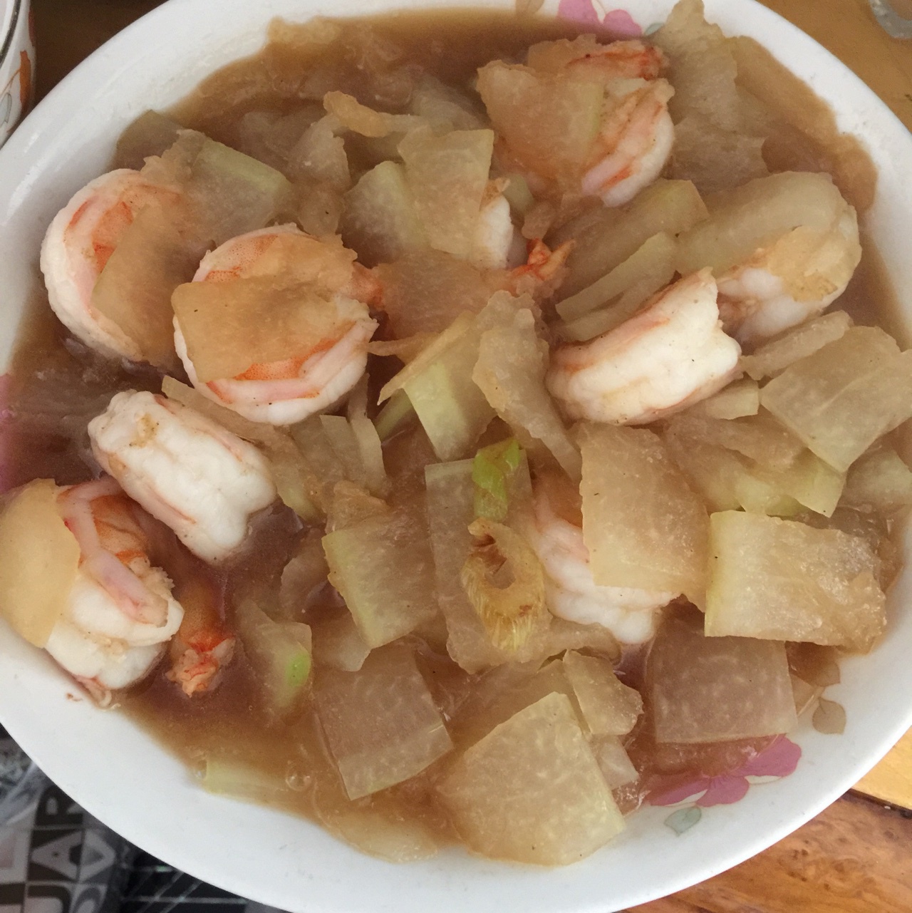 冬瓜烧虾仁