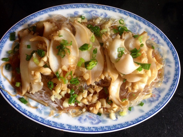 蒜蓉粉丝蒸鲍鱼