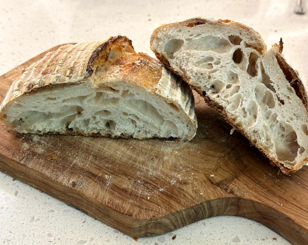 天然酵种鲁邦种硬欧包Sourdough Bread