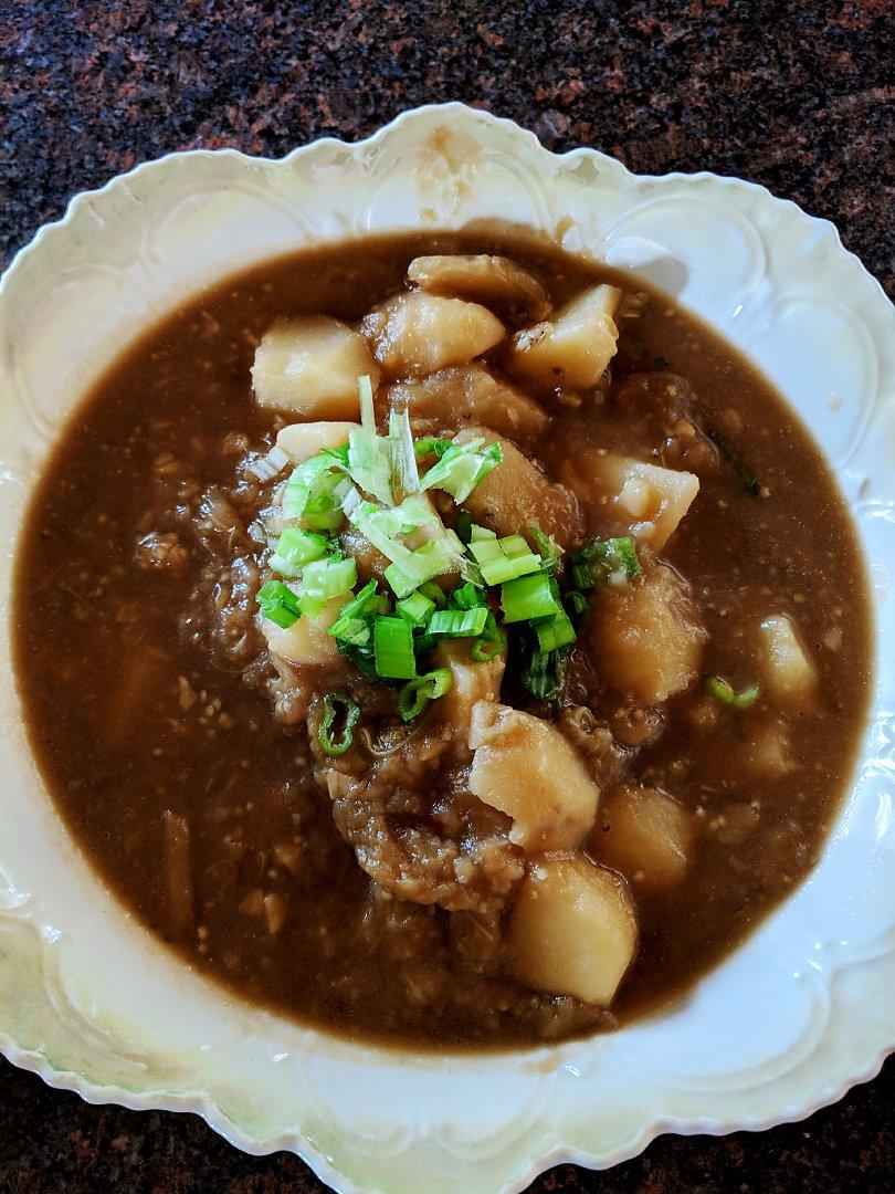 土豆炖茄子