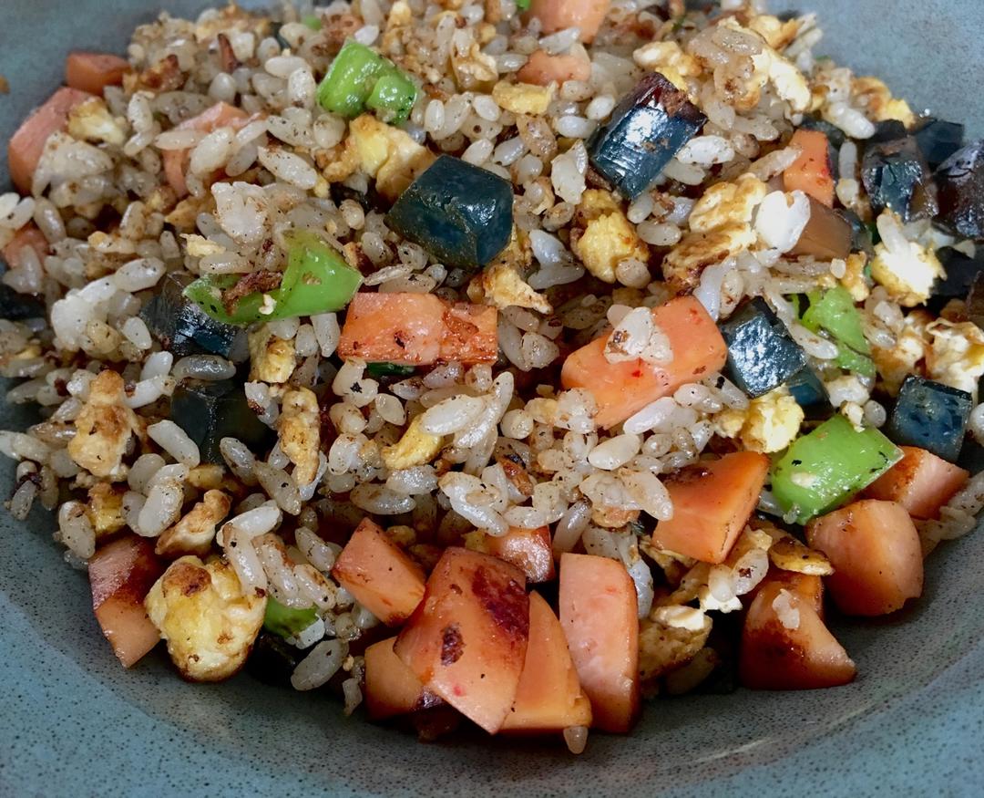 皮蛋炒饭