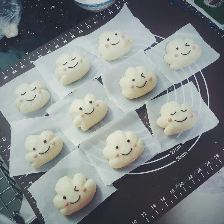《Tinrry+》美姬老师教你做可爱云朵造型馒头