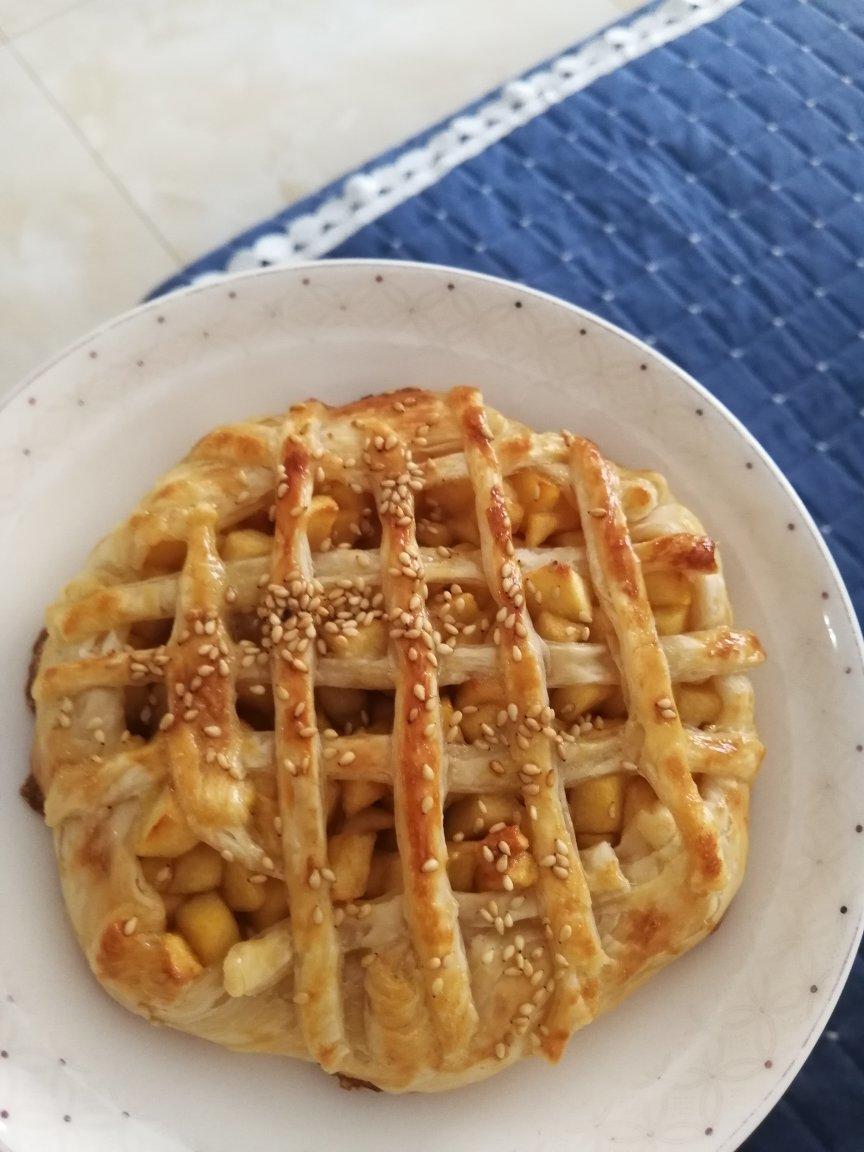 手抓饼版苹果派