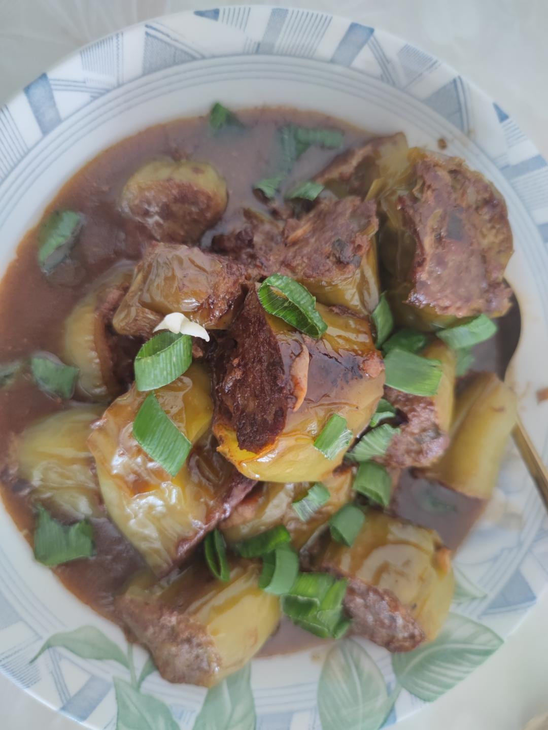 青椒酿肉