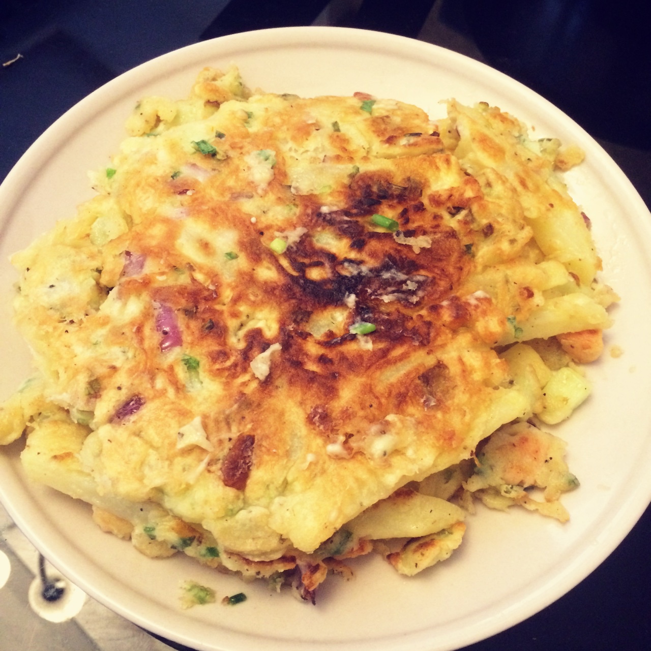 土豆洋葱煎饼