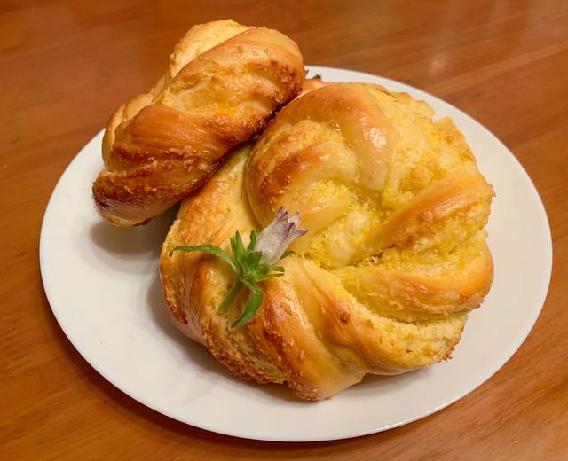 椰蓉牛奶面包椰香面包奶香椰蓉包的做法