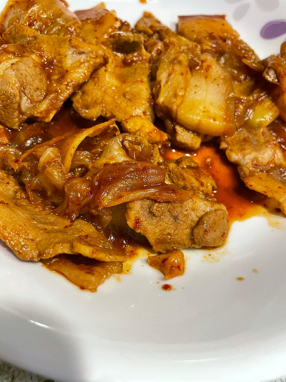 秘制泡菜炒五花肉