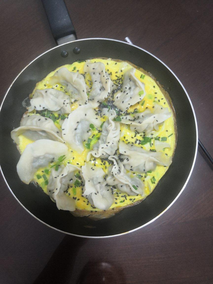 鸡蛋煎饺