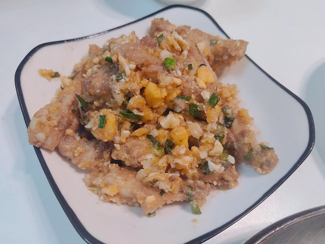 金沙鸡翅【咸蛋黄焗鸡翅】