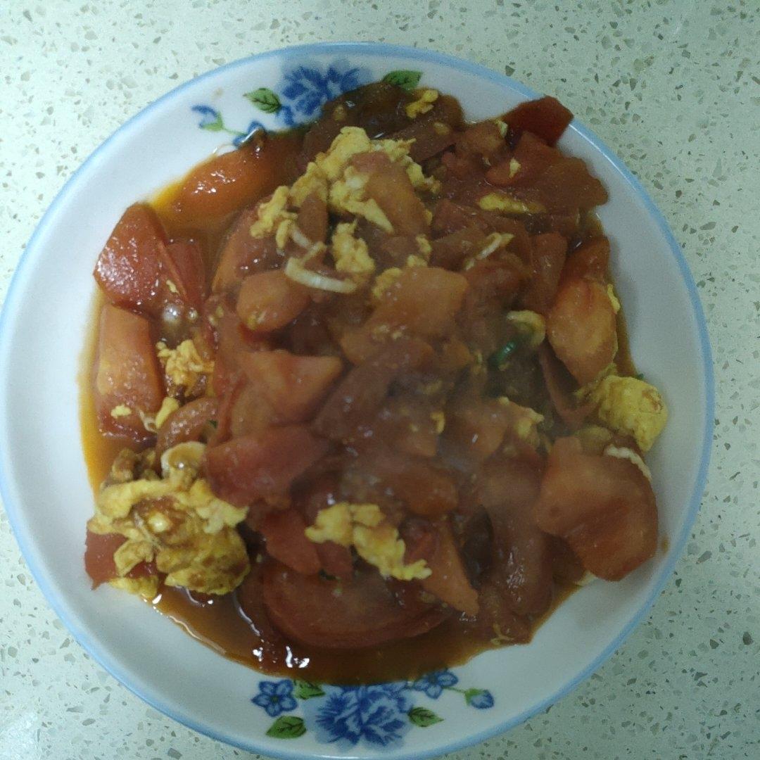 ㊙️一人食|饭店风味番茄炒蛋做法揭秘