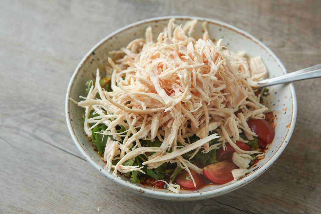 滇味红油鸡丝凉面的做法步骤图怎么做好吃