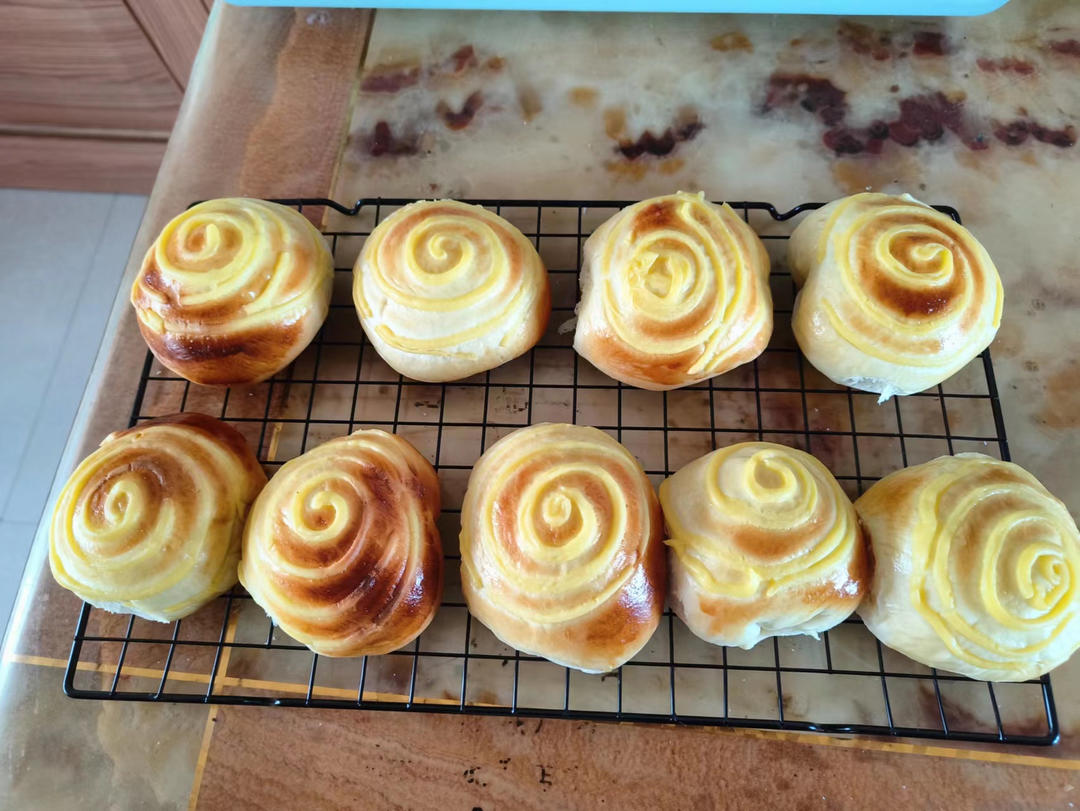 卡仕达面包(爱和自由方子）