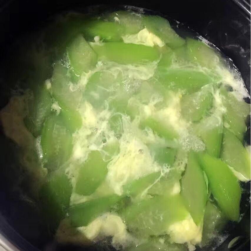 丝瓜蛋汤