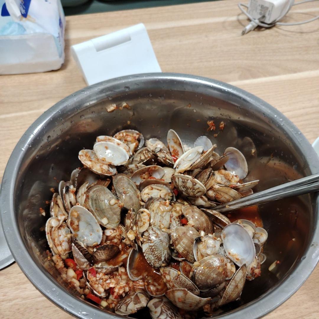 捞汁花甲