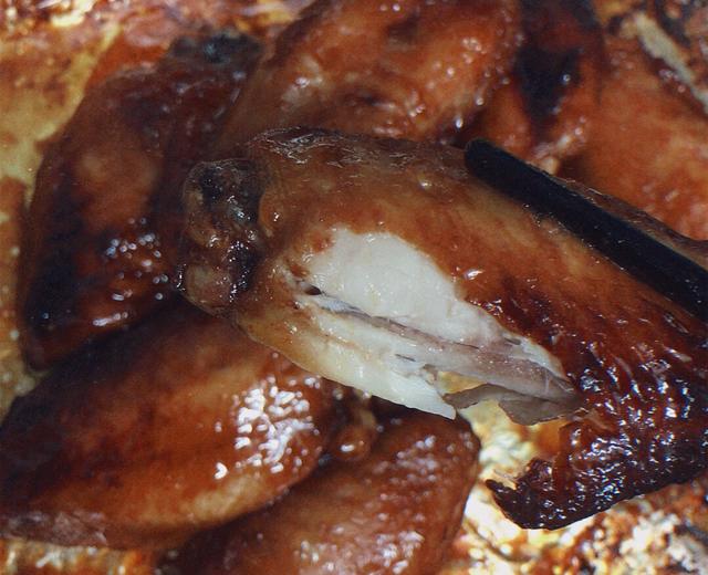 烤鸡中翅(微波炉版)的做法