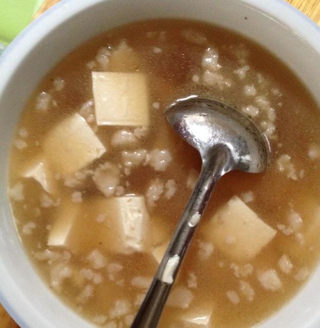 豆腐肉汤的做法