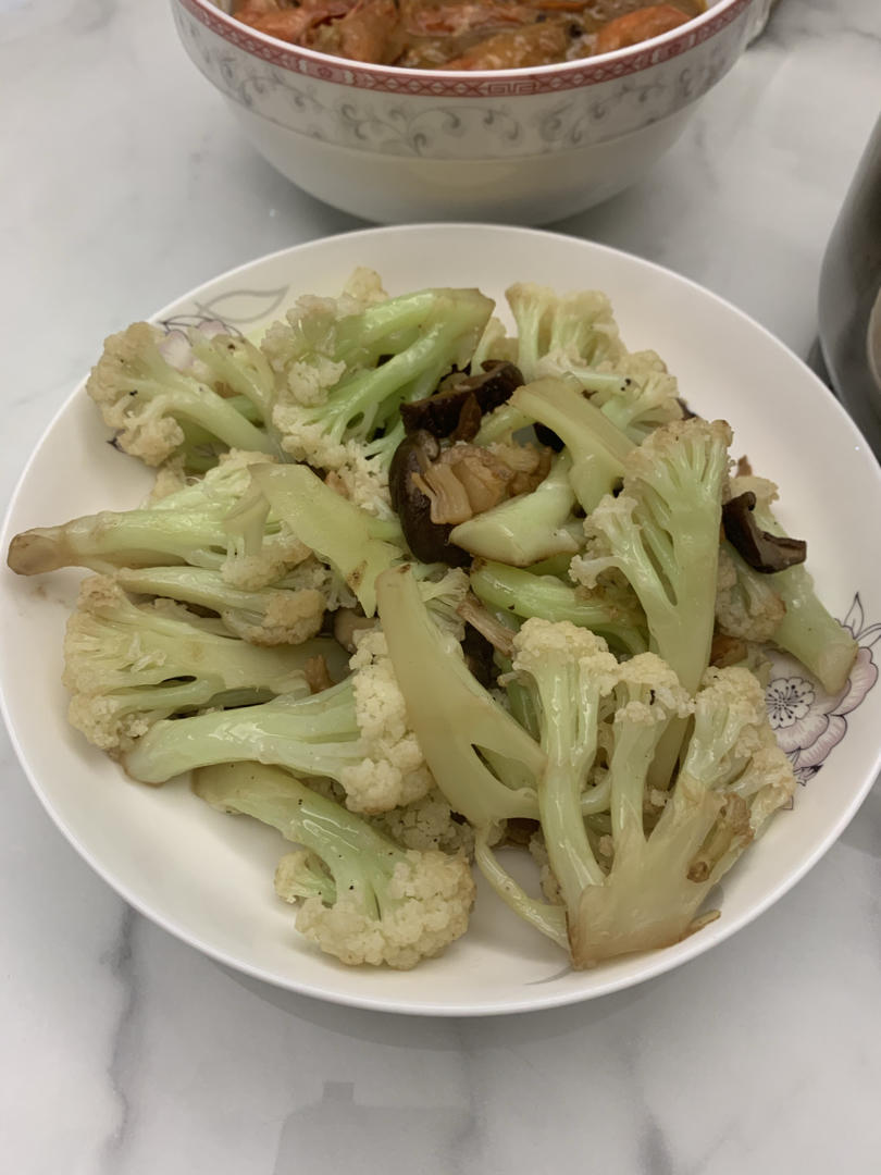 花菜炒蟹味菇