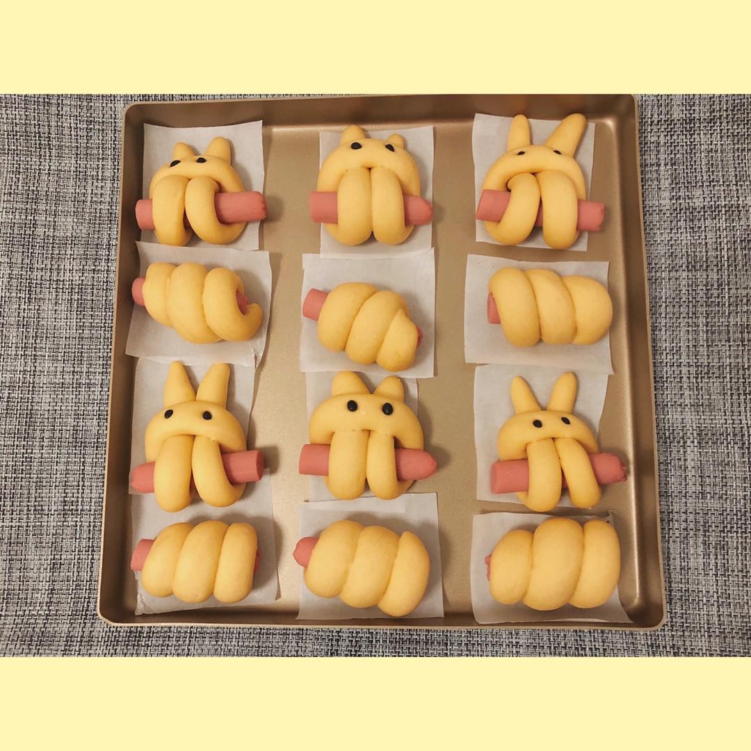 香肠兔子馒头卷
