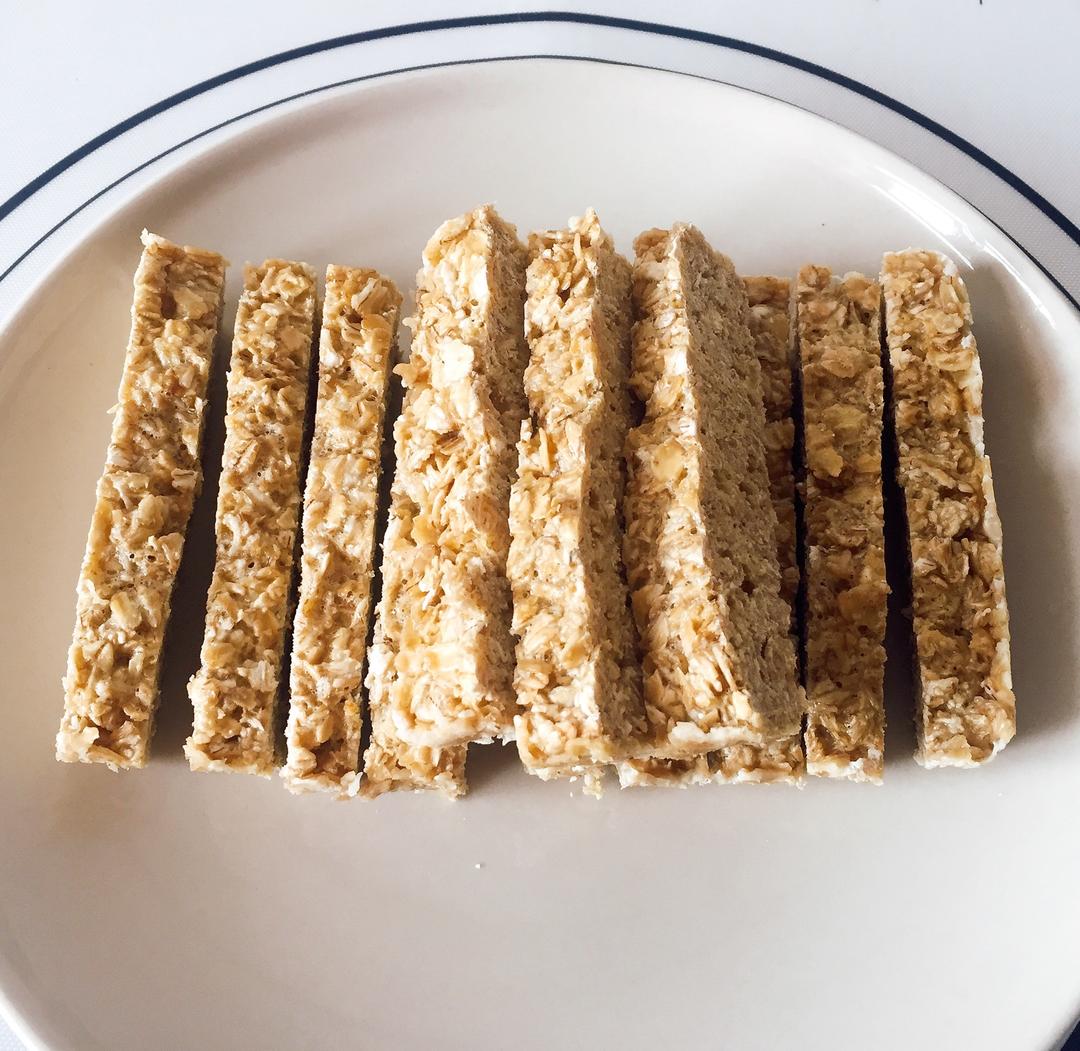 燕麦蛋白能量棒丨微波